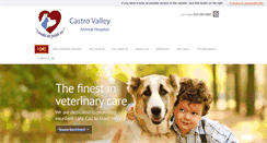 Desktop Screenshot of castrovalleyanimalhospital.com